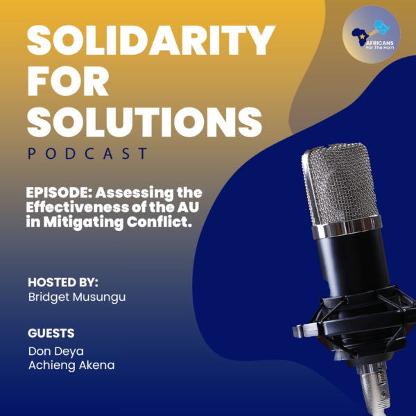 Solidarity For Solution (season 1) - Africans For The Horn Of Africa