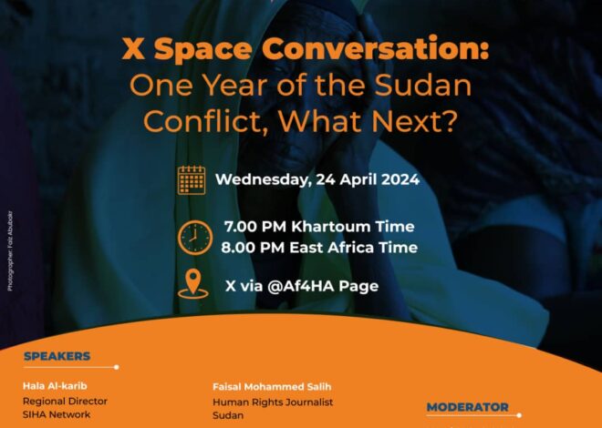 One-Year of the Sudan Conflict, What Next?